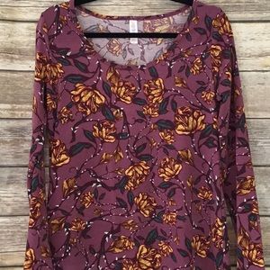 Lularoe Lynnae long sleeve tee